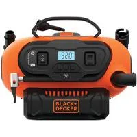 Akku-Kompressor BDCINF18N, 18Volt, 11bar, Luftpumpe orange/schwarz, ohne Akku und Ladegerät