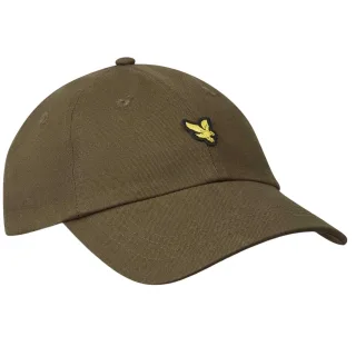 Lyle & Scott - Papa Hut, Baumwolle (Grün bedruckt)
