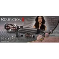 Remington Glätt- und Lockenstab AS 8810 Keratin Protect rotierende Warmluftbürste