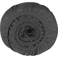 Schiesser Spannbettlaken Flexi für Topper aus 95% Baumwolle und 5% Elasthan in Premium-Qualität, Jersey-Elasthan, Gummizug: rundum, (1 Stück), für Matratzen bis zu 10 cm Höhe, MADE IN GREEN by OEKO-TEX®