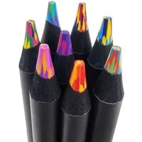 CLTYQ Buntstift Ostergeschenke Kinder, Mitgebsel Kindergeburtstag, 8 Farben, (8-tlg), Regenbogenstift, Ostern Geschenke Bastelset Kinder