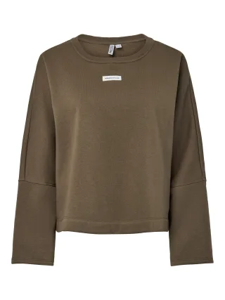 PIECES - PCARTEMIS LS SWEAT JRS BC Crocodile - Gr. - XS