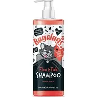 Bugalugs Fellpflege Bugalugs Katzenshampoo gegen Flöhe Zecken 500ml Pumpdosierer, 500 ml, (1-St), ph neutral, Katzen Shampoo, Lake District, gegen Flöhe und Zecken