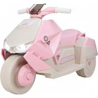 TLGREEN Elektro-Kinderquad,Kinder Elektro Motorrad 6V, 3 km/h, Dreirädriges Motorrad für Kinder, Spielmotorrad mit Musik & LED Licht
