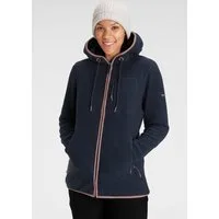 Polarino Fleecejacke für kalte Tage, aus Fleece, modischer Stil