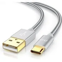 Primewire Typ C Ladekabel, Datenkabel, Adapterkabel für Smartphone & Tablet - 1m USB-Kabel, 2.0, USB-C, USB Typ A (100 cm), für Samsung Galaxy S8, S8, MacBook, Sony XZ, LG V20 G5 G6, HTC 10 uvm.