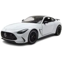 Welly Modellauto Mercedes AMG GT weiß schwarz, Maßstab 1:24