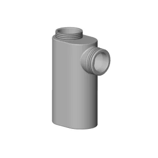 Dornbracht Gehäuse für Geruchverschluss Ersatzteile 091922080 52 x 96 x 145 mm Chrom 091922080-00