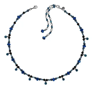 konplott - Halskette - Soft Temptations blau