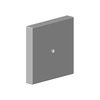 Dornbracht Rosette für Ablaufgarnitur Ersatzteile 092778041 60 x 60 x 9 mm Schwarz matt 092778041-33