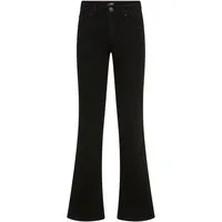 Arizona Bootcut-Jeans Bund mit seitlichem Gummizugeinsatz hohe Leibhöhe, Bootcut, mit Stretch, klassischer 5-Pocket-Style