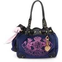Juicy Couture Tragetasche DAYDREAMER CLASSIC CREST LARGE DOUBLE HANDLE BAG.. Damen, Tragetasche Damen, Shopper, Einkaufstasche, Fashion, Lifestyle, Sale