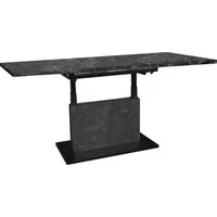 Mäusbacher Couchtisch Lift Couchtisch, höhenverstellbar 56-75cm, Breite Tischplatte 120-160cm, Metallgestell