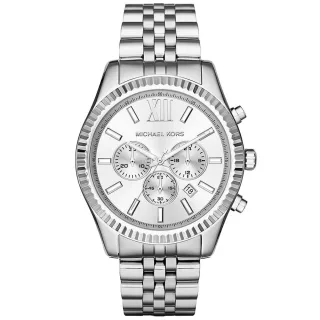 Michael Kors MK8405 Lexington Silber Herrenuhr