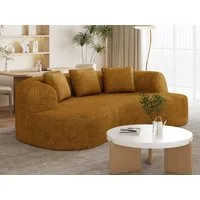 Lexzurn Sofa 3-Sitzer Sofa, Schlafsofa 168x90cm inkl.3 Zierkissen Bequemes Chenille, Geeignet fur Wohnzimmer, Buro, Lounge, Zimmer, Schlafzimmer, Mit 1200 LBS Belastbarkeit, strapazierfähig & haustierfreundlich