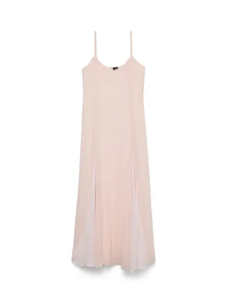 VERO MODA - VMRAELYNN SL CUTOUT ANKLE DRESS EXP Cherry Blossom - Gr. - XS