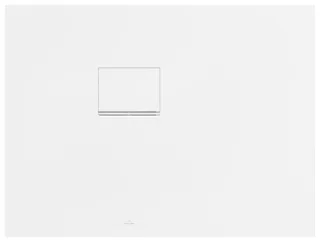 Villeroy & Boch Duschwanne Squaro Infinity (1075SQI2L) 1000x750x40mm Quaryl Stone White, UDQ1075SQI2 UDQ1075SQI2LVRW