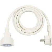 Brennenstuhl Brennenstuhl 1168980230 Strom Verlängerungskabel Weiß 3.00 m H05VV-F Verlängerungskabel, (300.00 cm)