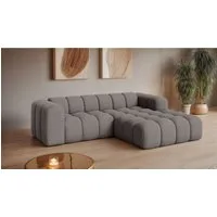 OTTO home Ecksofa KALLIE L-Form, 248 cm - OTTO. Verlässliche Qualität., Bubble Optik, moderne Steppung, hoher Sitzkomfort