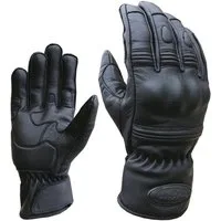 PROANTI Motorradhandschuhe PROANTI Motorradhandschuhe Leder kurz Motorrad Chopper Handschuhe