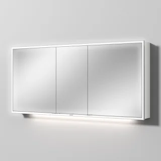 Sanipa Reflection Spiegelschrank MILO 160 mit LED-Beleuchtung, Weiß-Soft, AU03943 AU03943