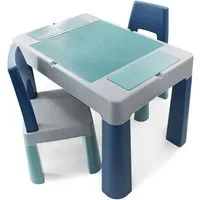 Babykajo Spieltisch, (Set, 3-tlg), Kindertisch mit 2 stühlen - Spieltisch für In- und Outdoor