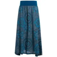 Vishes Maxirock Langer Damen Sommer-Rock Sommerröcke Bunt mit Mandalas bedruckt Retro, Festival, Boho Style