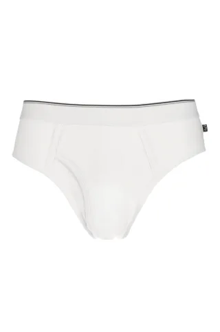 Farah Classic - Herren Schlüsselloch-Slip - Weiß