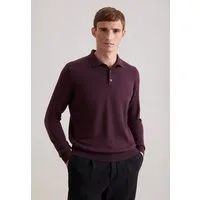 seidensticker Strickpullover Schwarze Rose 1/1 Kragen Uni