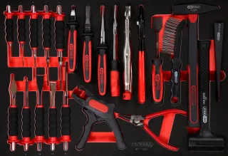 KS Tools Zangen- Hammer- und Meißel-Satz, 23-tlg - 811.1023