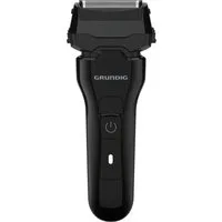 Grundig Elektrorasierer Herrenrasierer MS 6330, Aufsätze: 1, ausklappbarer Langhaarschneider, 3‑fach Rasierer mit Li‑Ion Akku, LED‑Display & Fast Charge