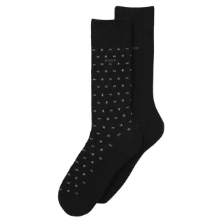 Boss - Sneaker-Socken für Herren (2er-Pack) (Schwarz)
