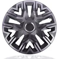 NRM Radkappe Radzierblende NRM PERFECTO 16 Zoll GRAPHIT lackiert, 16 in Zoll, (4-St)
