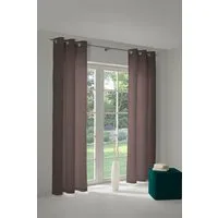 Adam Vorhang Uni Collection (1 St), Ösen, blickdicht, Jacquard, aus 100% Bio-Baumwolle