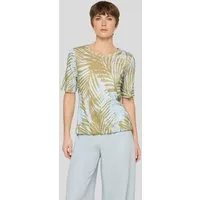 Rabe Kurzarmshirt mit floralem Muster