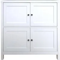 HTI-Living Kommode Kommode Hayet Weiß (Stück, 1 St., 1 Kommode), Sideboard 4 Fächer