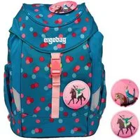 ergobag Kinderrucksack mini, mit Hüft- & Brustgurt für einen ergonomischen Sitz