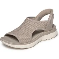 Skechers SUMMITS-SWEETLY EVOLVED Sandale Sportsandale, Trekkingsandale mit Slip-In Funktion