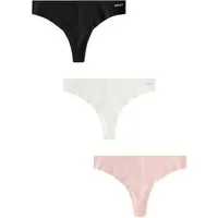 Next String Nahtlose Tanga-Slips mit Baumwolle, 3er-Pack (3-St)