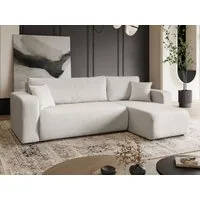 Lookway Ecksofa VESPO L – Moderne Wohnlandschaft in L-Form mit Schlaffunktion, 267x83x143 cm