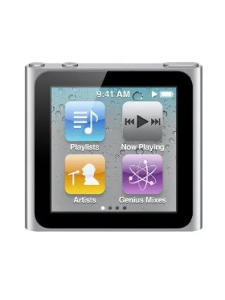 Apple iPod Nano 6G 8GB silber