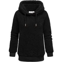 REPUBLIX Kapuzenpullover CHARLIZE Damen Teddy Sweatjacke Plüsch Hoodie Pullover Jacke