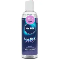 MY.SIZE Gleit- & Massageöl Lube Me 2-in-1, Liebesöl und Gleitmittel, angenehme Textur, pflegend, mit Aloe Vera