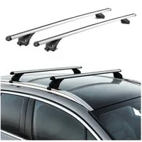 OMAC Dachträger Quick Dachträger für Mitsubishi ASX II 2023-2026 Aluminium Silber 2x (2-St)