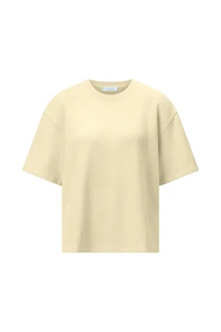 Rich & Royal - T-Shirt soft butter - Gr. - M