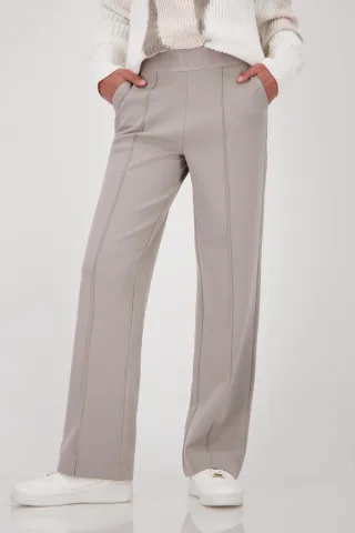monari - Straight-Leg-Hose mit breitem Bund - Gr. - 36