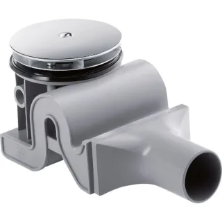 hansgrohe Ablaufgarnitur Raindrain 90 XXL 60067000 chrom, für Duschwannen mit Ablaufloch 90 mm