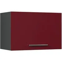 Vicco Hängeschrank Fame-Line, Bordeaux Hochglanz/Anthrazit, 60 cm (1-St)