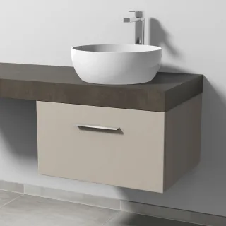 Sanipa Waschtischunterbau mit Auszug 2morrow (G3321) 340x600x520 Kaschmir-Matt, G33211U G33211U