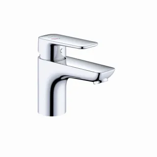 Kludi PURE & STYLE Waschtischarmatur 75 EcoPlus, o. Ablaufgarnitur chrom, 403890575WR4 403890575WR4